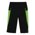 thumbnail image 5 of Inleife Womens High Waist Yoga Shorts Color Block Biker Shorts With Side Pockets Tummy Control Workout Leggings, 5 of 6