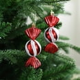 thumbnail image 4 of Dongrere Christmas Tree Ornament Set with Hanger Christmas Candyland Decoration for Gifting Reusable Plastic Decorations for Holiday Windows & Trees, 4 of 6