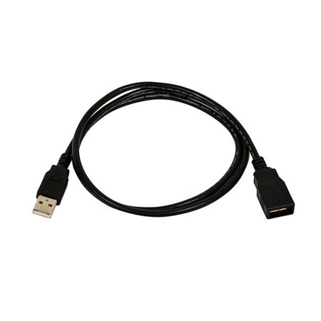 UPC: 0844660054320 | MONOPRICE  INC. 5432 3FT USB 2.0 A MALE TO A FEMALE EXTENSION 28/24AWG CABLE (GOLD PLATED)