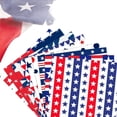thumbnail image 6 of 12-Pack 6 Inch Independence Day Scrapbook Paper, Colorful Patriotic Craft Paper for DIY Photo Album, Gift Wrap and Party Decor,July 4th Decorations, 6 of 8