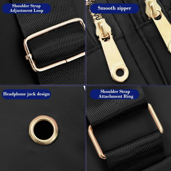 Specollect Clearance 1 Pcs Waterproofing Crossbody Bags for Women Men Trendy Sling Bag Bakpack Casual Chest Bag with Convertible Shoulder Strap