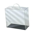 thumbnail image 3 of Caja de flores de acrílico transparente Strade Fareast Limited impermeable reutilizable 255 x 12 x 21 cm, 3 of 8
