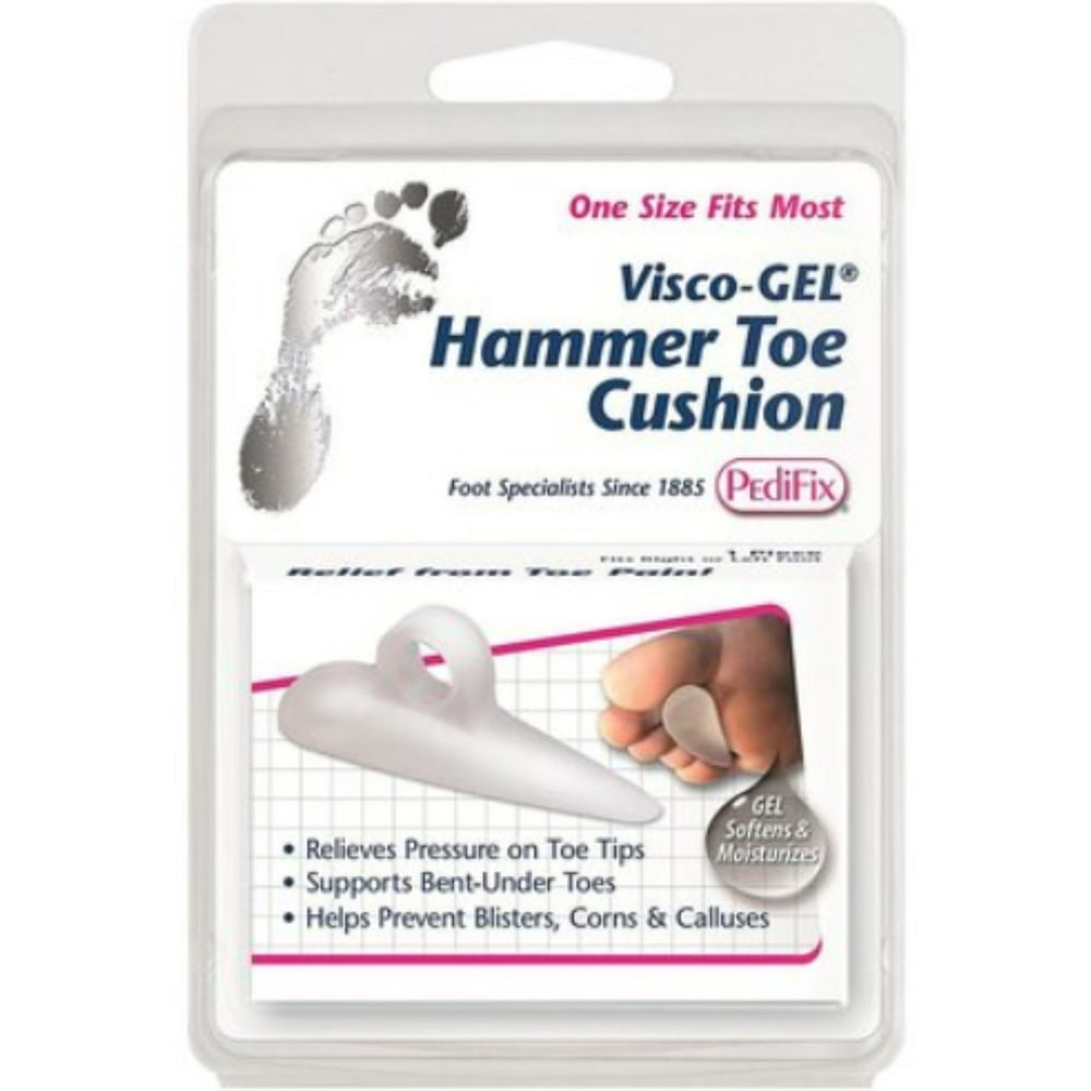 PediFix Viscogel Hammer Toe Cushion, Medium Left 1 ea
