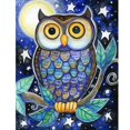 thumbnail image 1 of Night Hibou - Peinture Diamant DIY, 1 of 6