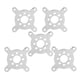 thumbnail image 2 of Adaptador de cubo, 5 piezas Adaptador de cubo Adaptador de rueda de robot de aluminio Adaptador espaciador de rueda Construcción robusta, 2 of 8