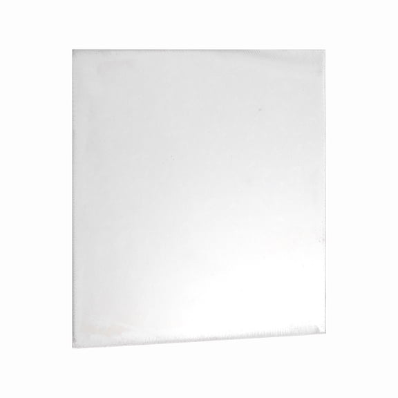 1/32" Hot Rolled Steel Sheets, 12" x 12" Steel Plate Base Metal Sheet for Structural Support Construction Boards Industrial Use Machinery Manufacturing, Silver