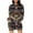 Brown, variant on Wancir Women Hoodies Dress Hooded Sweatshirts Dress Casual Long Sleeve Tunic Dress Oversized Sweatshirts with Pocket
