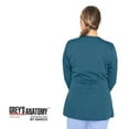 thumbnail image 2 of Grey's Anatomy 'Grey's Anatomy' Round Neck Scrub Jacket Scrub Jacket, 2 of 2