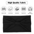 thumbnail image 1 of Guardurnaity Diadema deportiva premium transpirable y absorbente de sudor negra para entrenamientos intensos Yoga segura Accesorio para el cabello Negro, 1 of 6