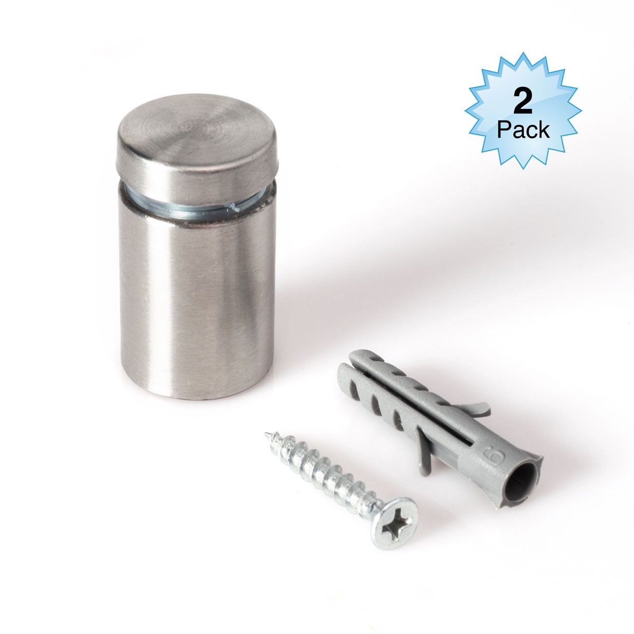 Stainless Steel Standoff 3/4 Inch Diameter x 1 Inch Barrel Length