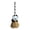 White, variant on Halloween Witch Broom Decoration, 31.5" Hanging or Standing Prop with Pumpkin Accent, Decorative Ornament for Indoor/Outdoor Haunted House, Party, and Home Decor