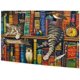 thumbnail image 2 of Divertidos rompecabezas de gatos para adultos y adolescentes, 500 piezas, 20,4 x 15, rompecabezas de madera en desarrollo de Iq cerebral (gato dormido), 2 of 5