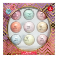 Body & Earth Scented Bath Bomb Gift Set, 9 count