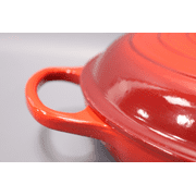 Le Creuset Enameled Cast Iron Signature Braiser, 3.5 qt., Cerise Cerise 3.5 Qt