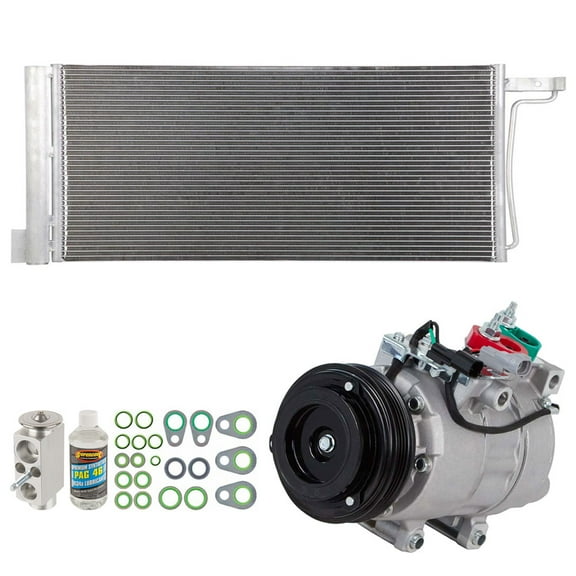 For Ford Focus 2014 A/C Kit w/ AC Compressor Condenser & Drier - BuyAutoParts