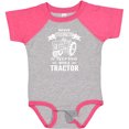 thumbnail image 3 of Inktastic Tractor Woman Girls Baby Bodysuit, 3 of 5