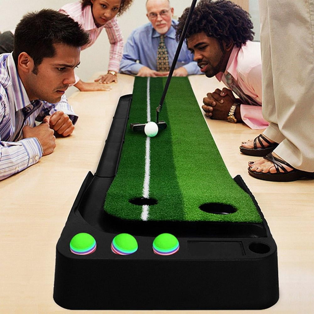 Walfront Golf Putting Mat Golf Practice Mat 1set 2 5m Indoor Golf