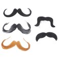 thumbnail image 1 of 1 juego de bigote novedoso, barba falsa, accesorio para cosplay, accesorios de fotos para mascaradas., 1 of 7