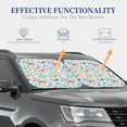 thumbnail image 5 of Yiaed Butterflies Print Car Front Windshield Sun Shade,Foldable Anti-UV Car Sunshade for Front Window for Most Vehicles-Medium, 5 of 5