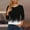 Black, variant on S-5XL Shirts for Women Plus Size Print 3/4 Sleeve Crew Neck Color Block Fashion Pullover Tops Summer Fall Spring Casual Loose Graphic Blouses