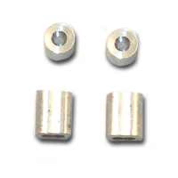 Prime-Line GD 12152 Ferrules and Stops, 5/32-Inch, Aluminum,(Pack of 2)