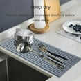 thumbnail image 5 of Silicone Trivet Mat for Hot Pots and Pans, 15.9 x 5.7 Inch Heat Resistant Table Placemats, Durable & Flexible Hot Pads for Kitchen Counter Protection, 5 of 9