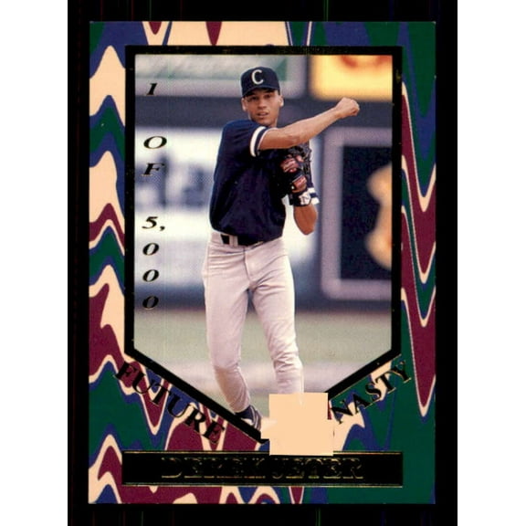 Derek Jeter Card 1995 Signature Rookies Future Dynasty #FD3