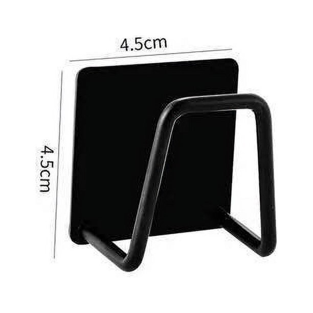 Soporte de esponja de acero inoxidable, soporte de esponja para fregadero de cocina, soporte de esponja adhesivo, soporte de esponja para fregadero, soporte de esponja de cocina, soporte de esponja p JAMW Sencillez