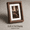 Natural Black Walnut-4"x6"|mat to 3.5"x5", variant on 8x10 Picture Frames Cherry Wood Hand Make Crafted Photo Frame With Mat To 5x7 Graduation Display Family Wedding Tabletop & Wall Decoration