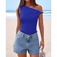 thumbnail image 6 of FreshPretty Off The Shoulder Tops for Women Cute Summer Casual Sleeveless Slim Fit y2k Spring Outfits Going Out Tank Top, 6 of 9