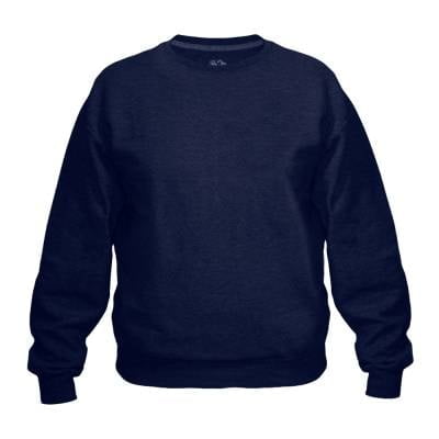 Sudadera Fruit of the Loom Talla EG Cuello Redondo Azul Marino