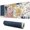 Pioneer Flower Floral, variant on Long Mouse Pads for Desk,Pioneer Flower Floral Print Pattern Desk Mats on Top Of Desks, Desk Mouse Pad Extra Large with 3mm Non-Slip Base and Stitched Edge for Gaming,Office,Work,Home 31.5"x11.8"