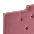 thumbnail image 4 of Modway Juliet Tufted Full/Queen Performance Velvet Headboard in Dusty Rose, 4 of 8