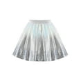 thumbnail image 2 of Girls Skirt Silver Gradient Metallic Elastic Sequin Tutu Ballet 4-5 Years, 2 of 5