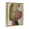 thumbnail image 3 of Stupell Industries Contemporary Curved Metal Brush Gold Framed Floater Canvas Wall Art design by 1x, 21 x 17, 3 of 9