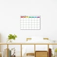thumbnail image 4 of Magnetic Dry Erase Calendar Whiteboard Set (3-Pack) for Fridge, Wall, and Refrigerator Organization – Monthly, Weekly, and Daily Planners with 8 Markers and Eraser, 4 of 8