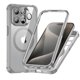thumbnail image 1 of Funda ESR para iPhone 15 Pro Max con cristal templado gris transparente, 1 of 8