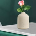 thumbnail image 5 of kowaku 0.04 inches Housewarming Gift Nordic Flower Vases Beige Ceramic Mantel Home Decor, 5 of 6