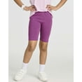 thumbnail image 2 of 5 Pack: Girls' Dry-Fit Active Athletic Dolphin Shorts (Ages 4-16), 2 of 6