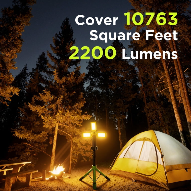 Rechargeable LED Camping Light with Tripod Stand photo 6