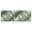 Teal Gold Marble, variant on Purple Gold Marble Pattern Kitchen Rug Mat,Kitchen Runner Rugs Non Skid Washable,Decorative Kitchen Floor Mats for Kitchen,Sink,Laundry,17"X47"