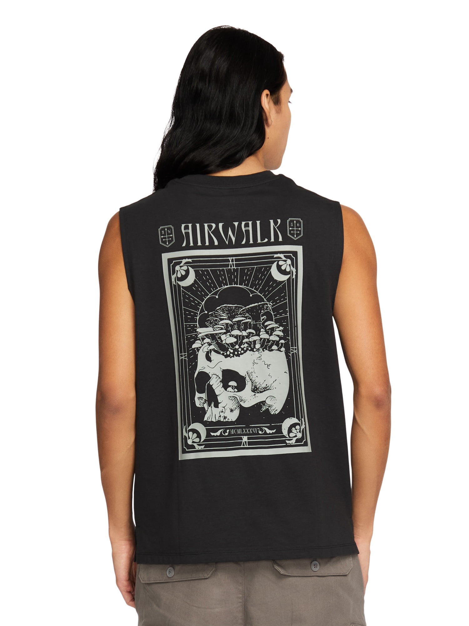 Airwalk Men's & Big Men's Short Sleeve Muscle T-Shirt, Sizes XS- 5XL