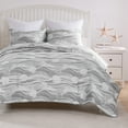 thumbnail image 3 of Greenland Home Coastal Paradise Matelassé Coverlet Set, Dover Harbor Gray, 3-Piece King/Cal King, 3 of 7