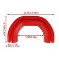 thumbnail image 2 of Front Tow Hooks Covers for RAM 2500/3500 2019-2025, 2 of 5