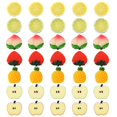 thumbnail image 1 of Artificial Fruit Slice Resin: 35PCS Lifelike Fake Fruits Lemon Slice Photo Prop, 1 of 9
