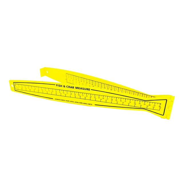 Almencla Fish Measuring Board 31inch/80cm Folding Fish Ruler for Kayaks Shore Sailing