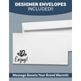 thumbnail image 5 of 2026 Peel and Stick Magnetic Business Card Recipe Calendars, 100 Pack Includes Envelopes, Mail for 1oz Rate (Happiness is Homemade), 5 of 8