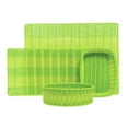 thumbnail image 6 of HUBERT® Rectangular Synthetic Green Wicker Sushi Mat -24" L x 15" W x 1/4" H, 6 of 6