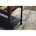 thumbnail image 2 of NUUK 32IN Three Shelves Indoor Outdoor Serving Cart Prep Station, Movable BBQ Grill Cart Table, Wheeled, 2 of 10