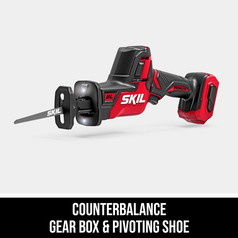 SKIL 20V PWRCore Reciprocating Saw, Tool Only photo 7